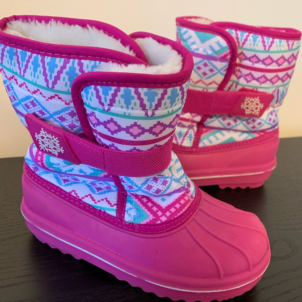 Girls Snow Boots - Children’s Place - Size 1